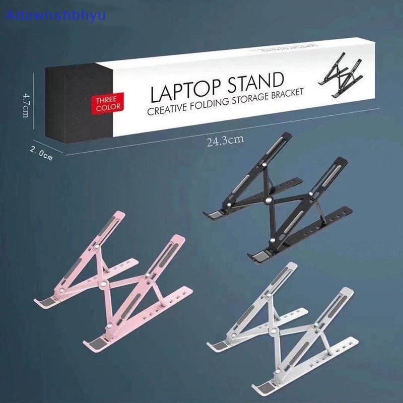 Adhyu Stand Laptop Portable Stand Notebook Adjustable Untuk Alas Dudukan Laptop Lipat ID