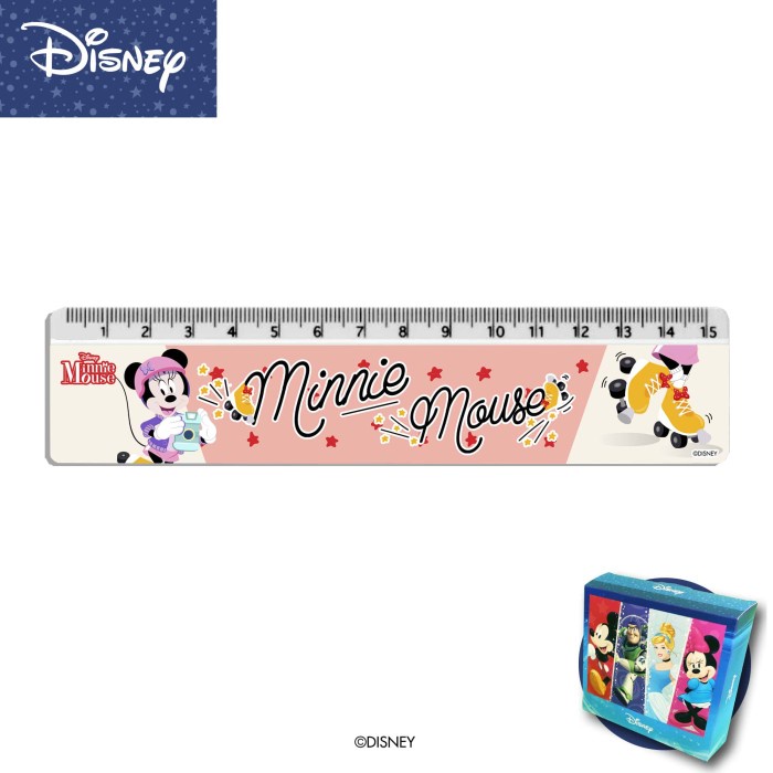

Disney Penggaris Kids Minnie Mouse 15cm DMF1351