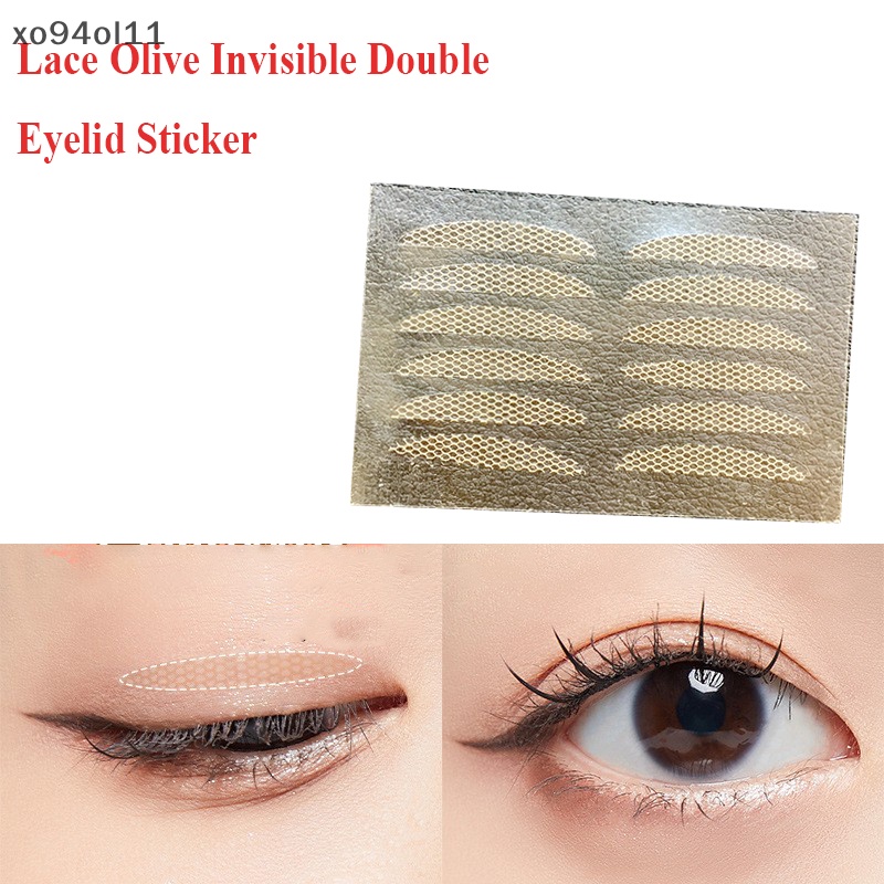 Xo 1paket Stiker Sticker Kelopak Mata Ganda Invisible Double Eyelid Lace Sticker Transp OL