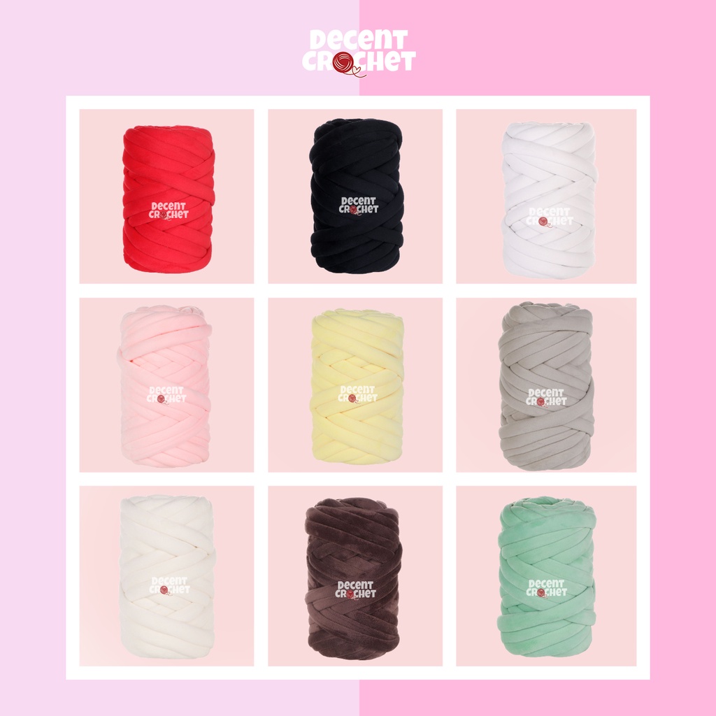 Benang Rajut Velvet Giant Chunky Yarn