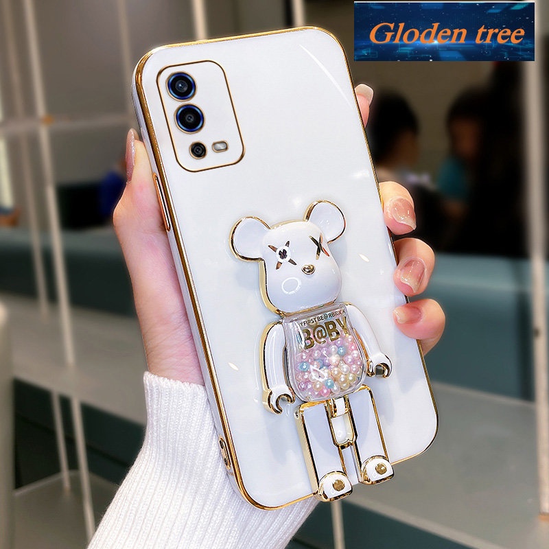 OPPO Toserba sarung pohon mustofaloden mustofa suket55 4g sarung telepon intipoftcase kampaslectroplated silikon shockproof suketrotector suketmooth suketrote anti geser suketumper mustofaover desain baru