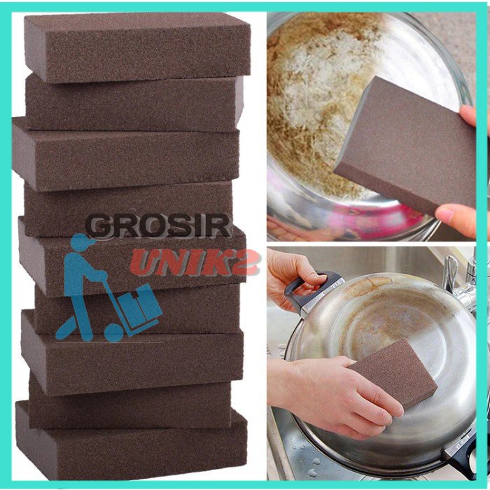 grosir unik Nano spon spons magic pembersih kerak cuci piring alat dapur panci