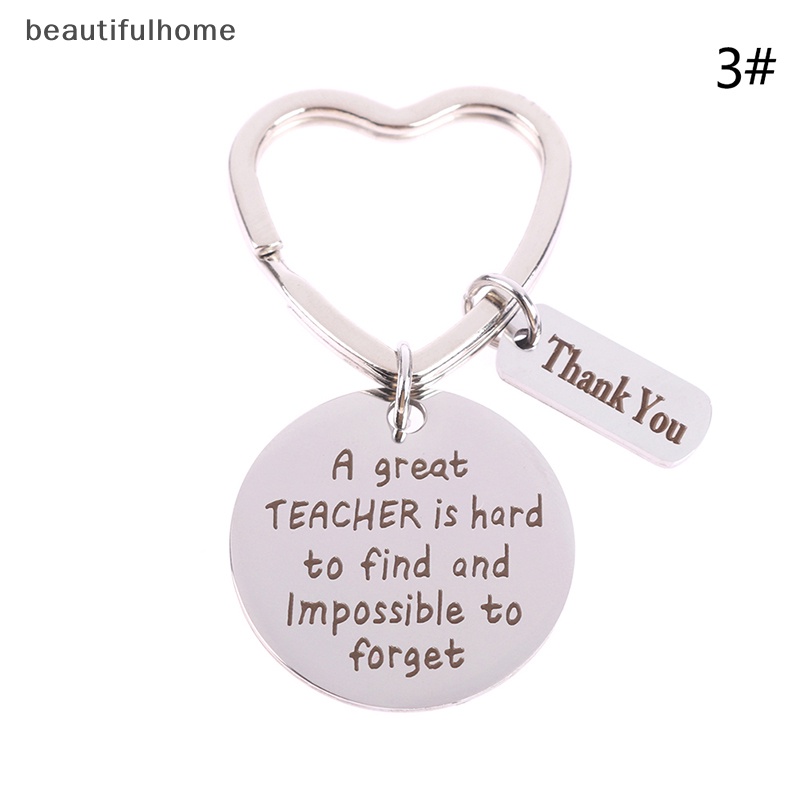 {Cantikhome} 2021hadiah Wisuda Hari Guru Gantungan Kunci Guru It Takes Big Heart Keyring.