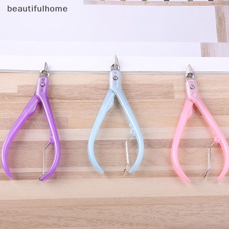 {beautifulhome} Handle Kuku Kuku Kaki Kuku Kuku Ke Dalam Kuku Art Kutikula Nipper Manicure Scissor Tool Pedicure.