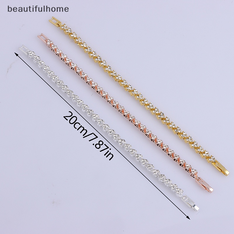 {beautifulhome} Gelang Terapi Magnet Manik-Manik Perawatan Kesehatan Penurunan Berat Badan Perhiasan Kristal Wanita.