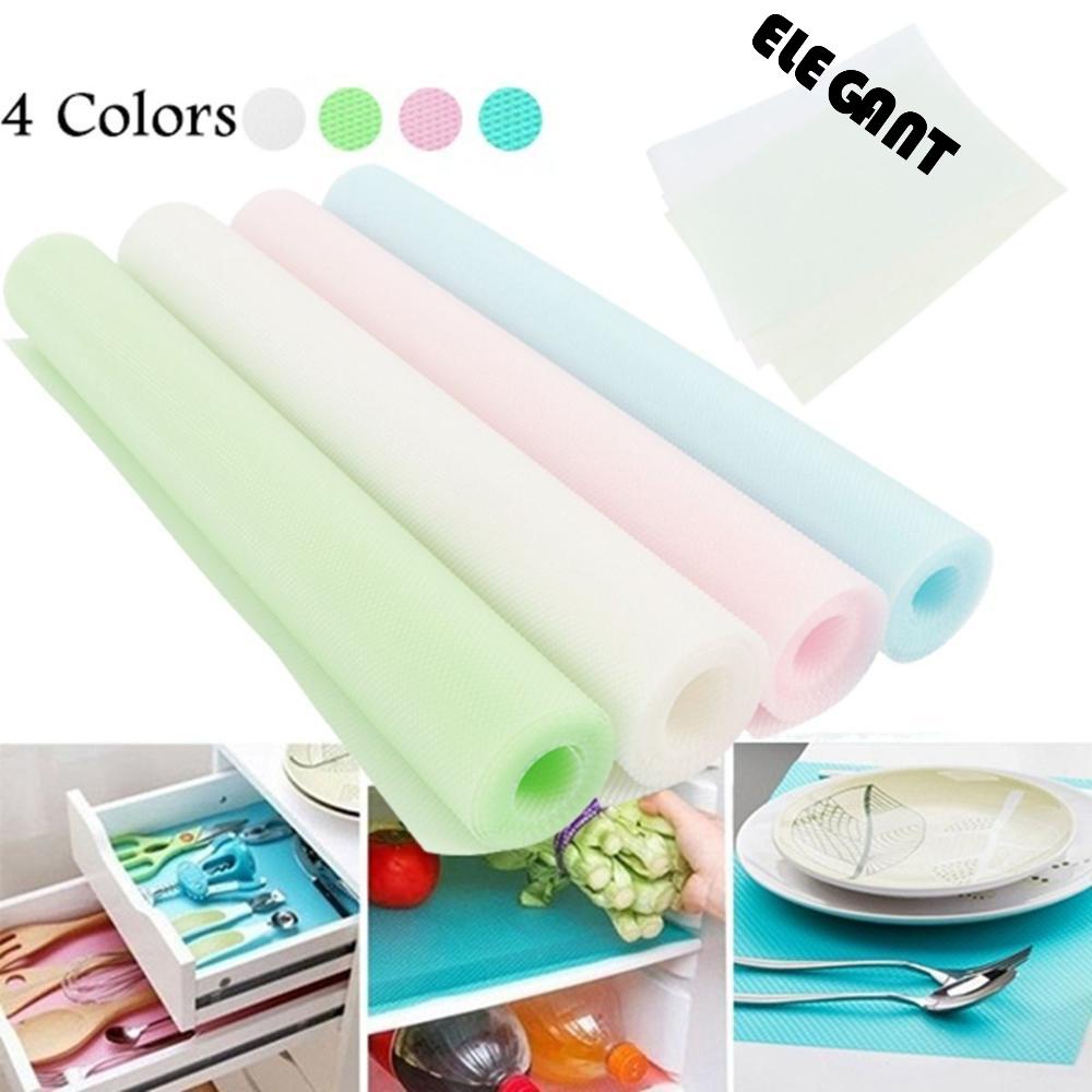 [ELEGANT] Table Mat Tatakan Lemari Non Slip Dapur Warna Warni