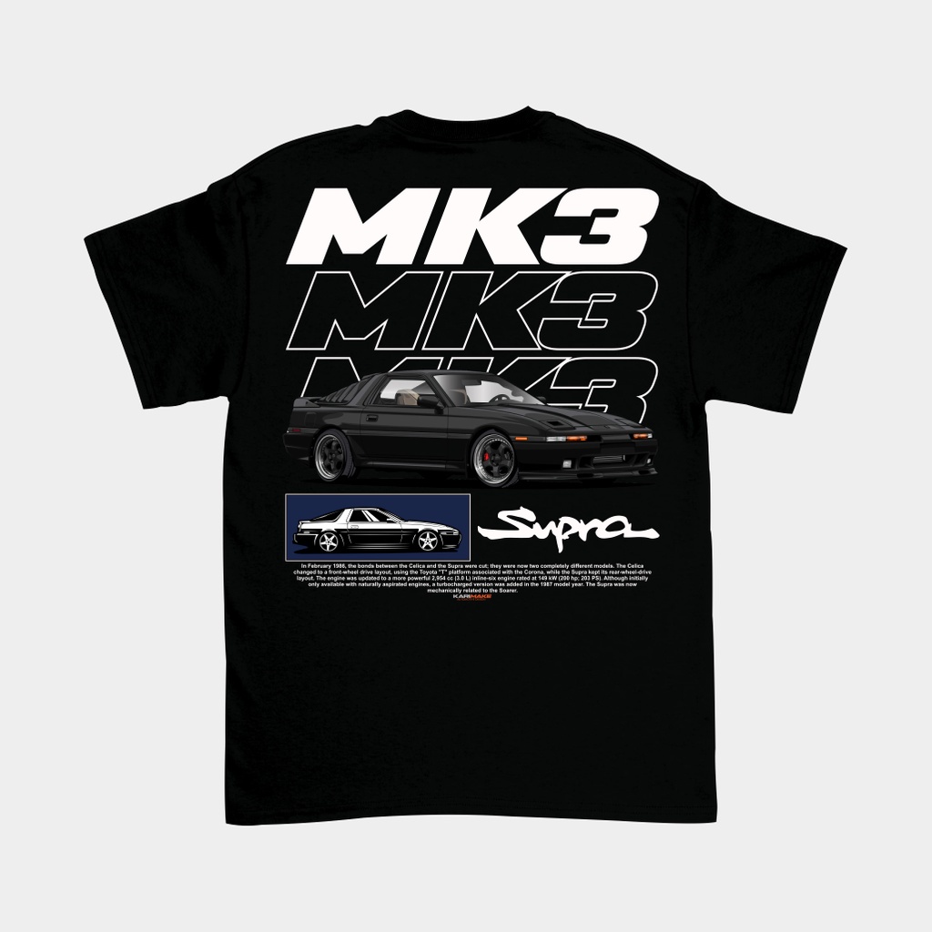 Kaos T Shirt Anak TOYOTA SUPRA MK3 JDM