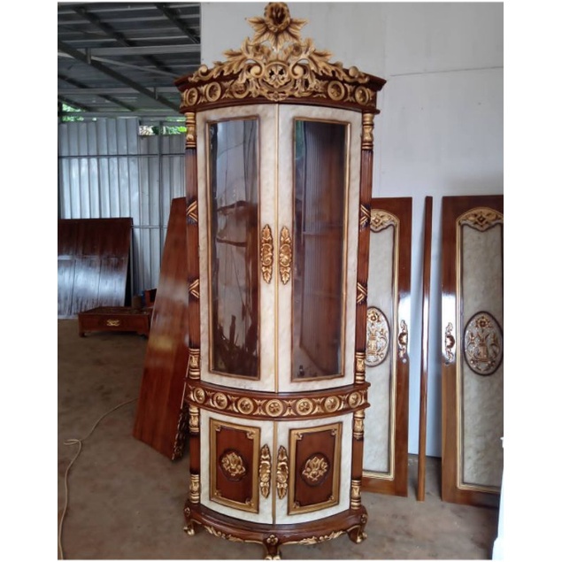 Storage Cabinet Clasic Bufet pojok Cabinet dapur folding storage box bufet