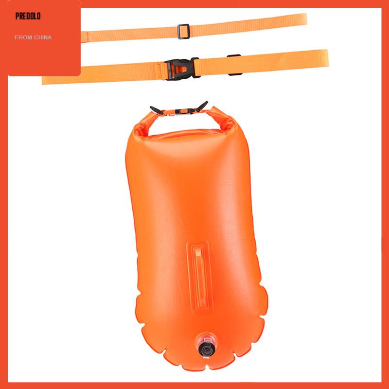 [Predolo] Pelampung Renang Safety Waterproof Bag Swim Safety Float Untuk Camping Hiking Memancing