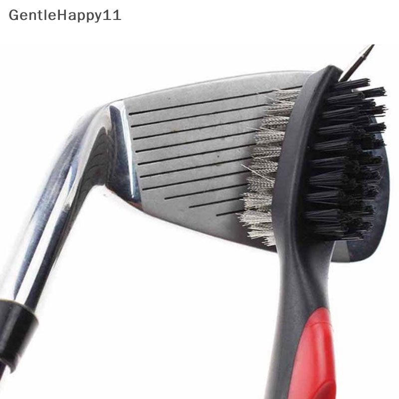 Gentlehappy Sikat Club Golf Sikat Pembersih Alur 2sisi Golf Putter Wedge Ball Cleaner Kit id