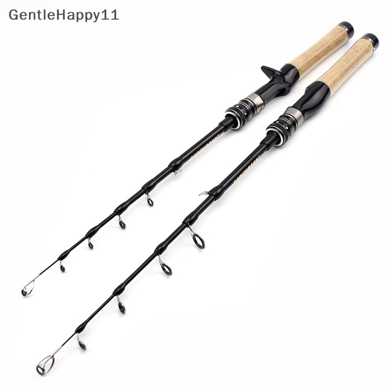 Gentlehappy Ultra light ul power Telescopic Fishing Rod Spinning Rod Lure Berat 1-5g Anak Pemula Menangkap Ikan Kecil Tiang id