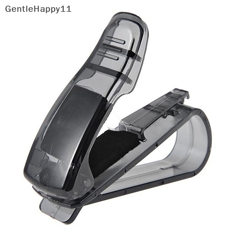 Gentlehappy 1x Fashion Mobil Kendaraan Sun Visor Sunglasses Kacamata Mata Kartu Pulpen Holder Clip Car id