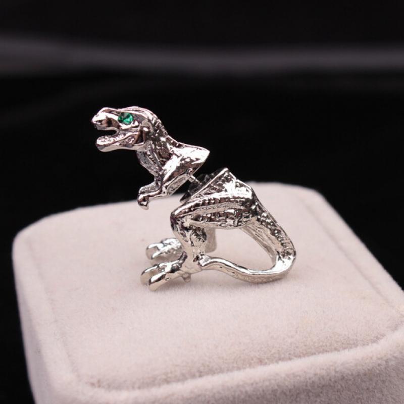 [FRA] Harajuku Tiga Dimensi Hewan Kecil Dinosaurus Fashion Kepribadian Piercing Stud Earrings