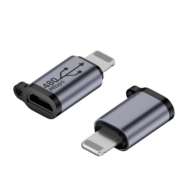 Bt Adaptor Charge Untuk Perangkat iOS8pin Mendukung Transfer Data 480Mbps Tidak Kompatibel Untuk OTG Tahan Lama Aluminium Alloy Adapto
