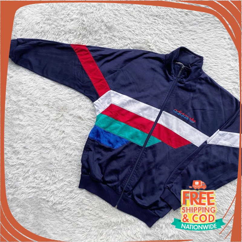 JAKET VINTAGE OOTD FESTIVAL REMAJA/ ADIDAS VINTAGE JACKET