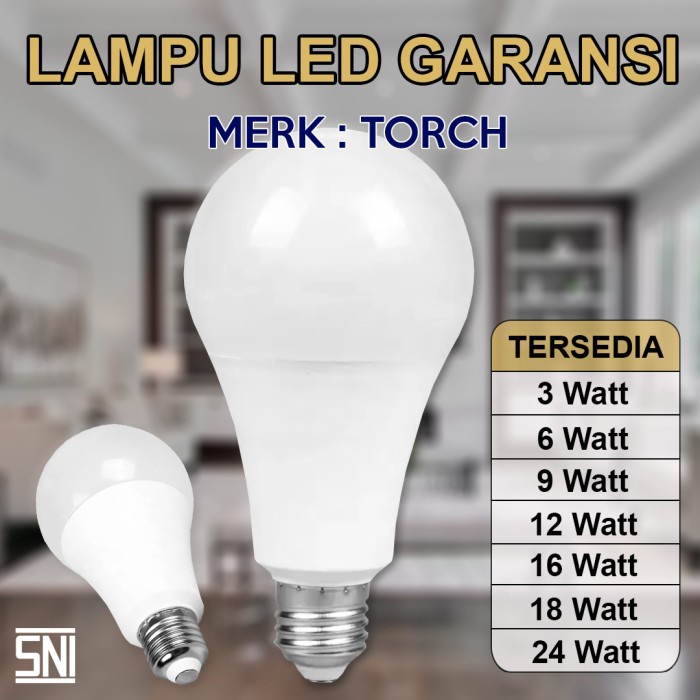 Lampu LED Bulb Bohlam PLATINUM  5W 7W 9W 12W 15W 18W 25W Putih GARANSI SNI