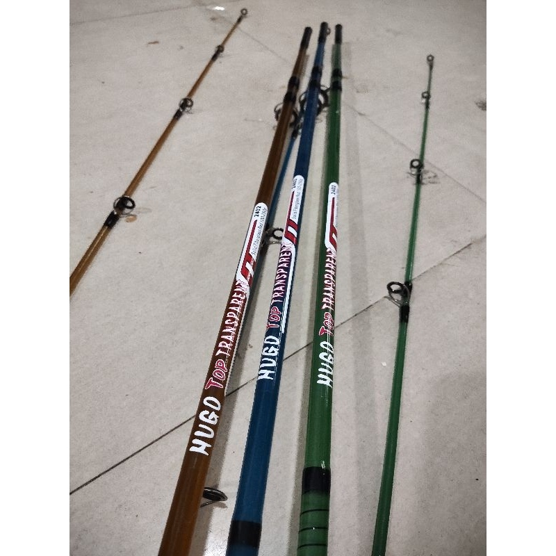 Joran Pancing Top Transparent Bening 240 cm fiber solid