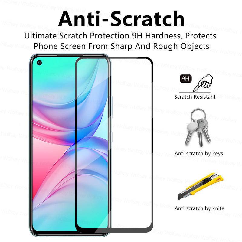 Kaca Full Lem Untuk Infinix Note 30 12 11 10 Pro 30i 12i 11s Pelindung Layar Tempered Glass Untuk Infinix Note7 Lite 30 12 VlP 11i 8 8i Film Handphone Pelindung