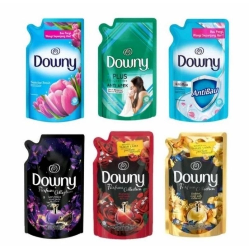 Downy Pelembut dan Pewangi pakaian 1.5/1.45 Liter
