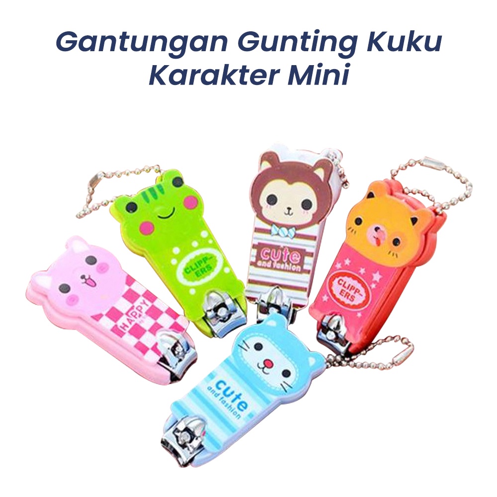 [ DBI ] Gunting Kuku Karakter Anak Mini Lucu - Souvenir Pernikahan Bisa COD Bayar di tempat