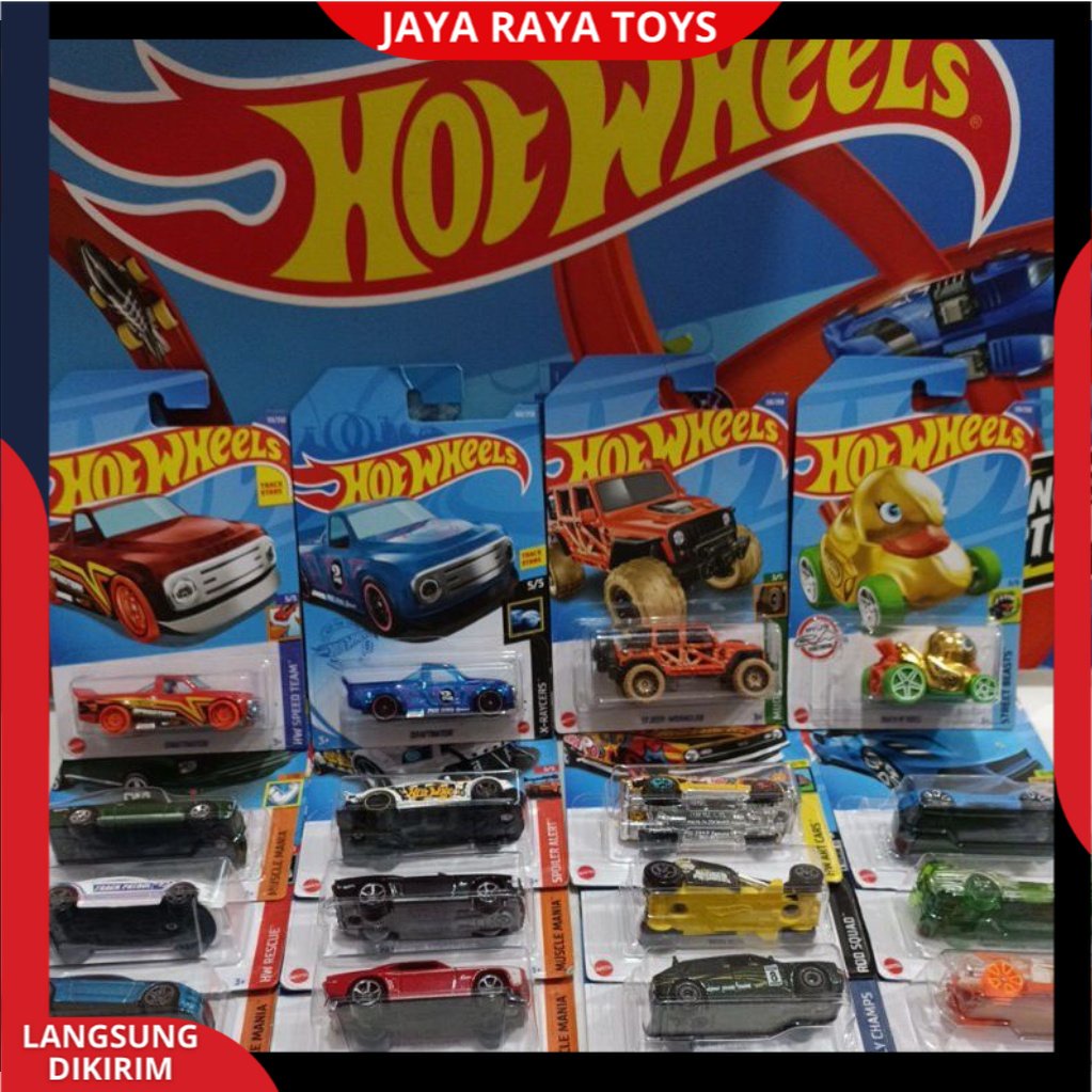 Hot Wheels original mattel termurah lengka banyak varian model segel SNI