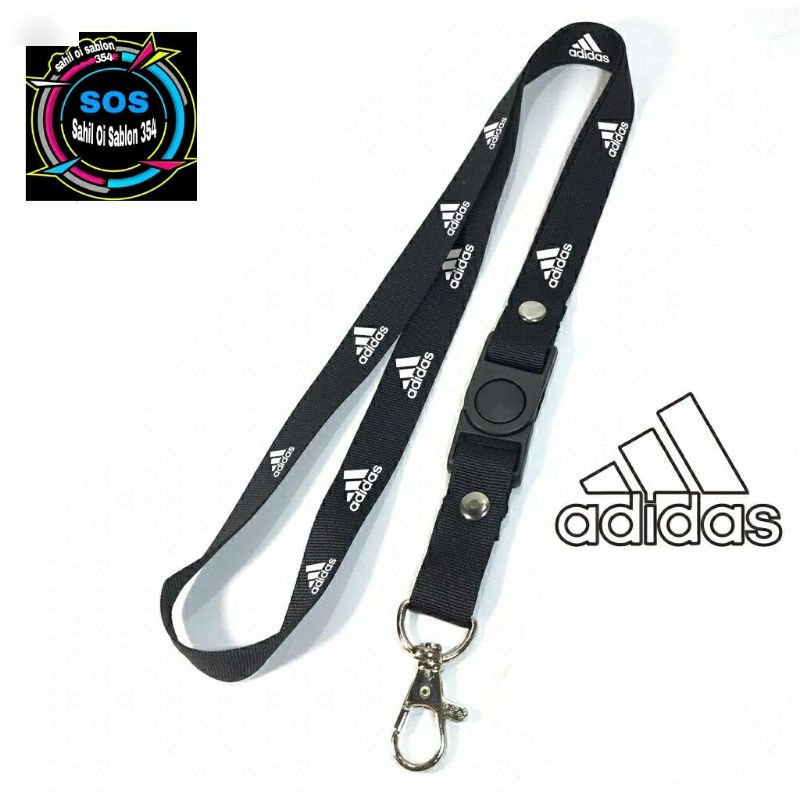 

Tali Lanyard ADIDAS distro gantungan kunci/gantungan id card /gantungan hp murah COD