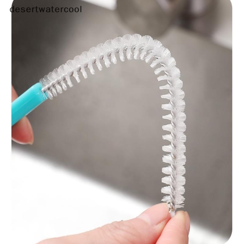 Deid Sikat Spiral Tabung Nilon Sedotan Set Sedotan Minum Sikat Pembersih Alat Bersih Martijn