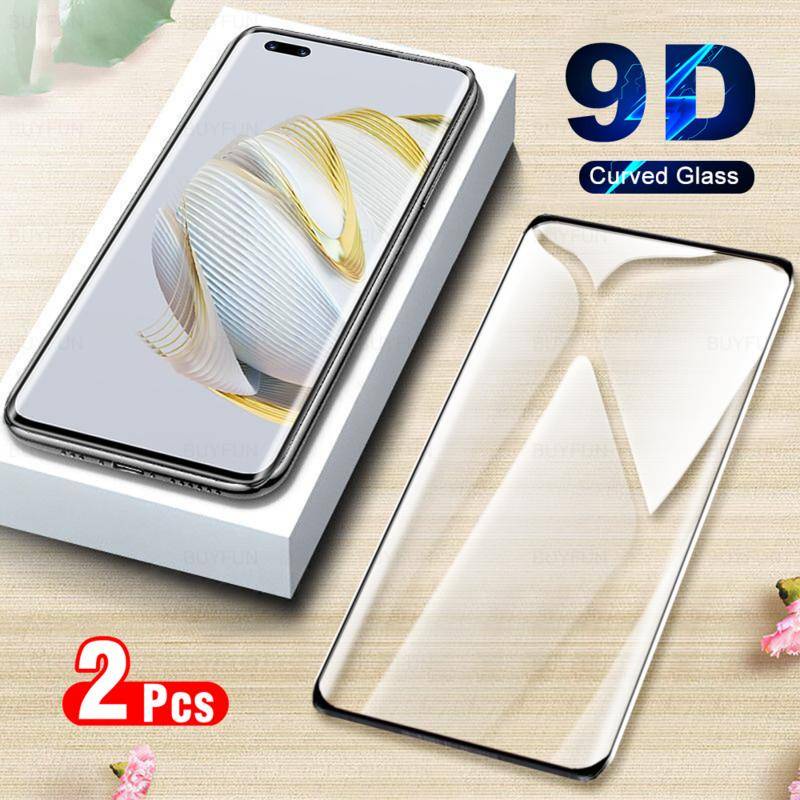 2pcs Kaca Lengkung Untuk Huawei Mate 50 40 30e 30 20 Pro 50 40 30 RS Porsche Design 40e Tempered Glass Film Untuk Huawei nova P60 P50 P40 P30 P11 P10 P9 P8 P7 Pro 11 Ultra Film