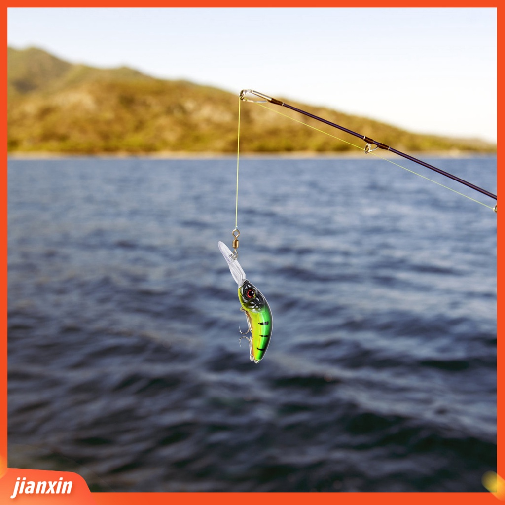 (In Stock) 10cm /14g Umpan Pancing Plastik Desain Bola Baja Tahan Aus Hidup Ikan Kecil Umpan Memancing Aksesori