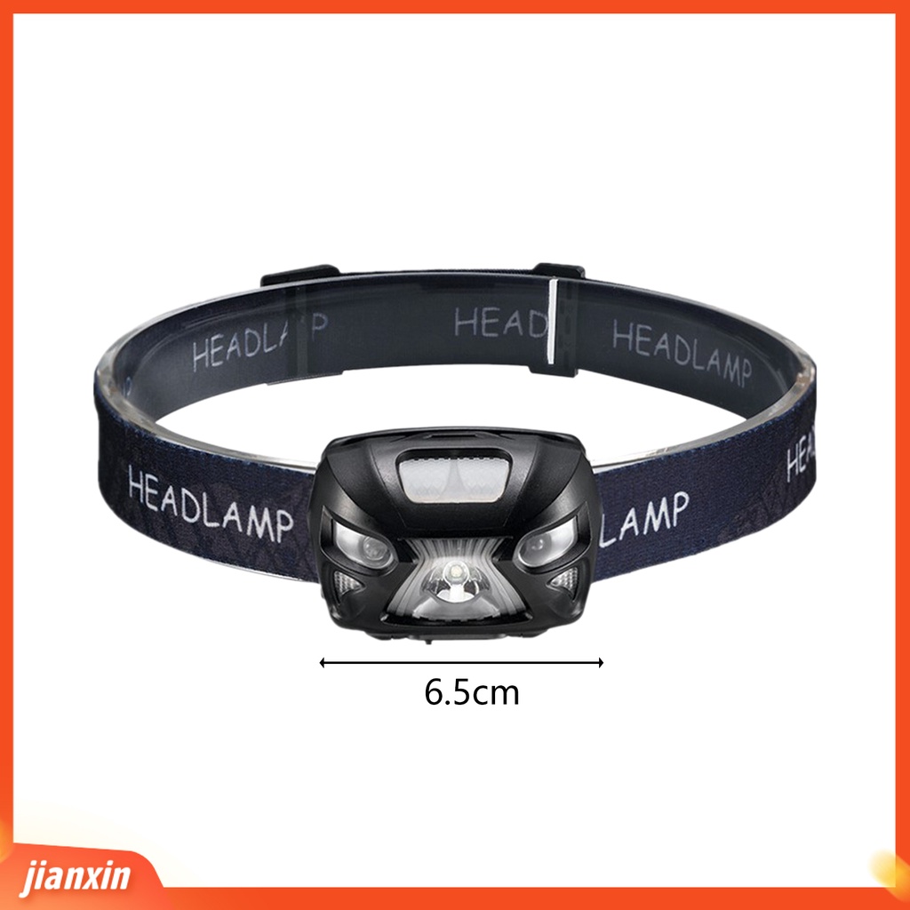 (In Stock) Headlamp Rechargeable Long Life IPX6 Waterproof Perfectly Fitment Induction Lampu Kepala Super Terang Untuk Malam Hari