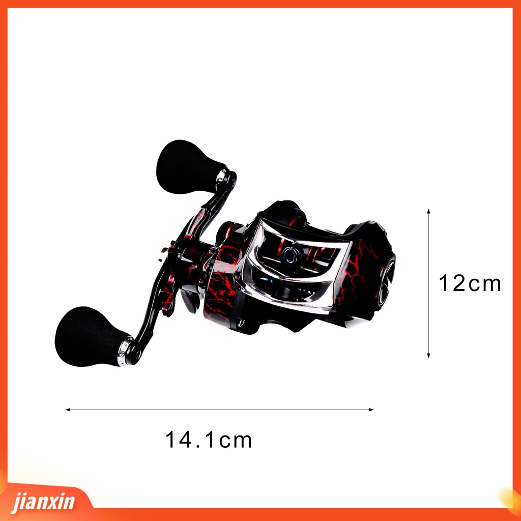 (In Stock) 7:1:1 Ultra-Ringan Merampingkan ic Rem Umpan Casting Reel Fishing Tackle