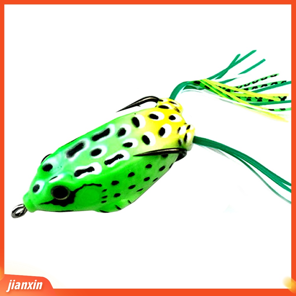 (In Stock) 6cm 12g Bentuk Kodok Memancing Buatan Manusia Hidup Lembut Ikan Lure Umpan Tackle Tool