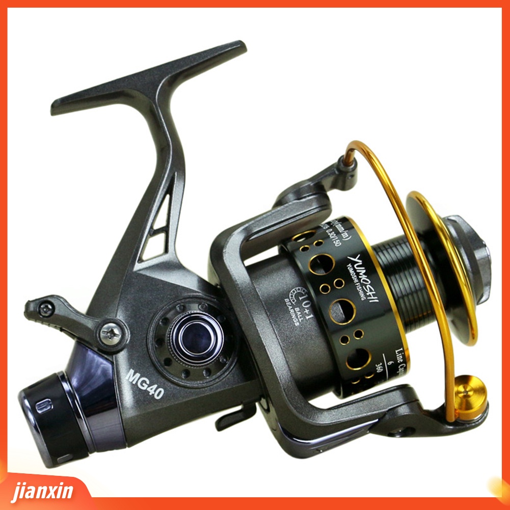 (In Stock) 10 +1BB Double Rem Kiri Kanan Tangan Ikan Gurame Spinning Fishing Reel Wheel Tackle