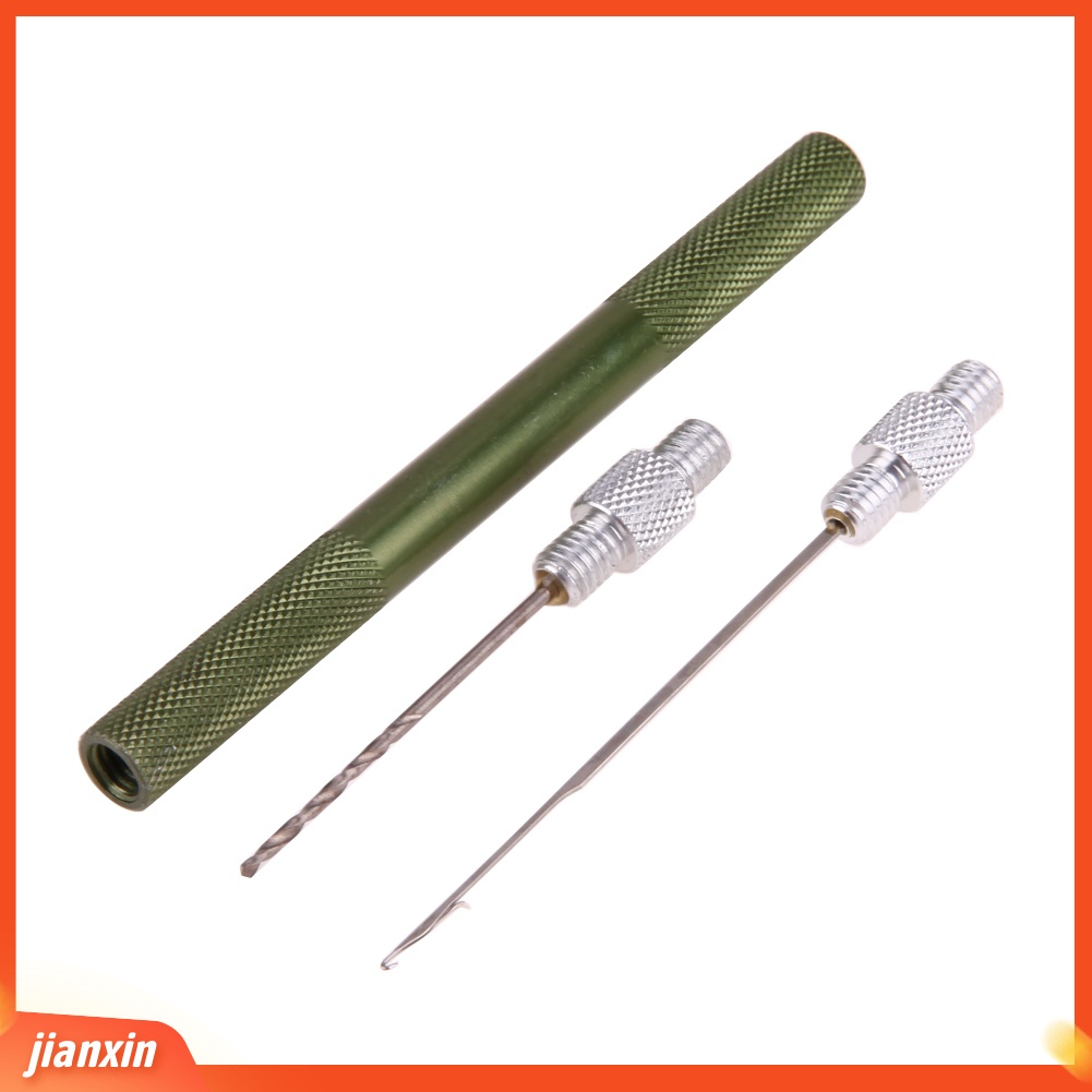 (In Stock) Aluminium Alloy Boilie Umpan Jarum Bor Rotary Baiting Alat Carp Fishing Tackle