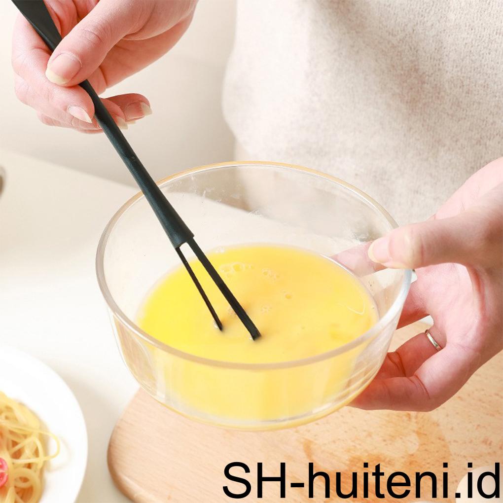 Pengocok Telur Manual Pengaduk Makanan Mixer Blender Cafe Restoran Whisk Masak Baking Hand Held Spoon Stick Aksesoris