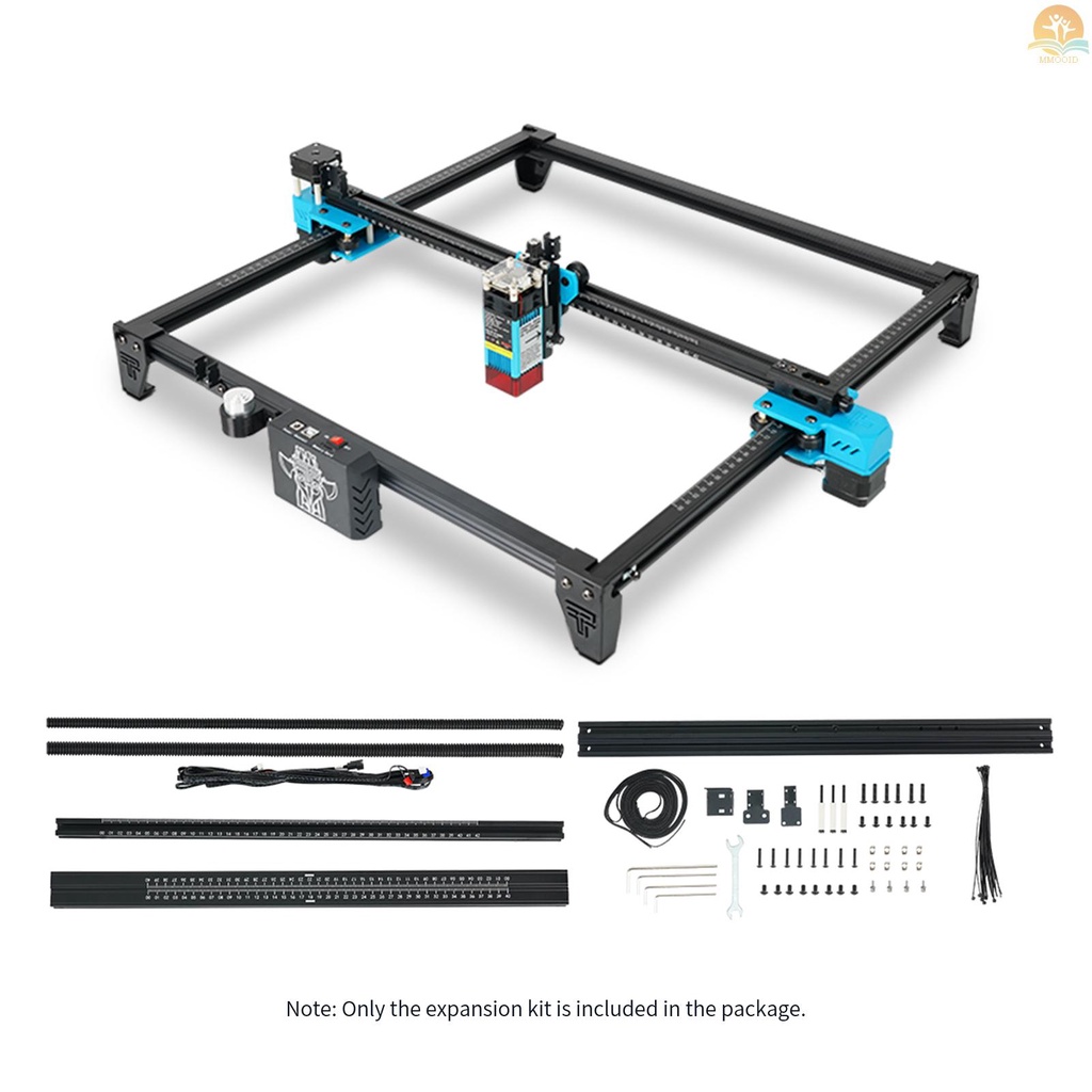 In Stock Dua Pohon Mesin Ukir Laser Upgrade Kit Ekspanding Untuk TTS Dan TOTEM S Engraver Expand to 400x420mm Dengan Presisi Tinggi Stabilitas Tinggi