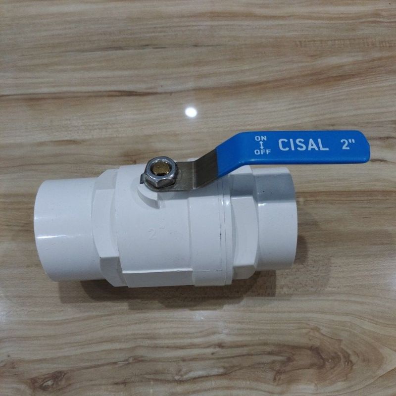 Cisal Ball Valve PVC 2" Stainlees / Ball Valve PVC  2 Inch