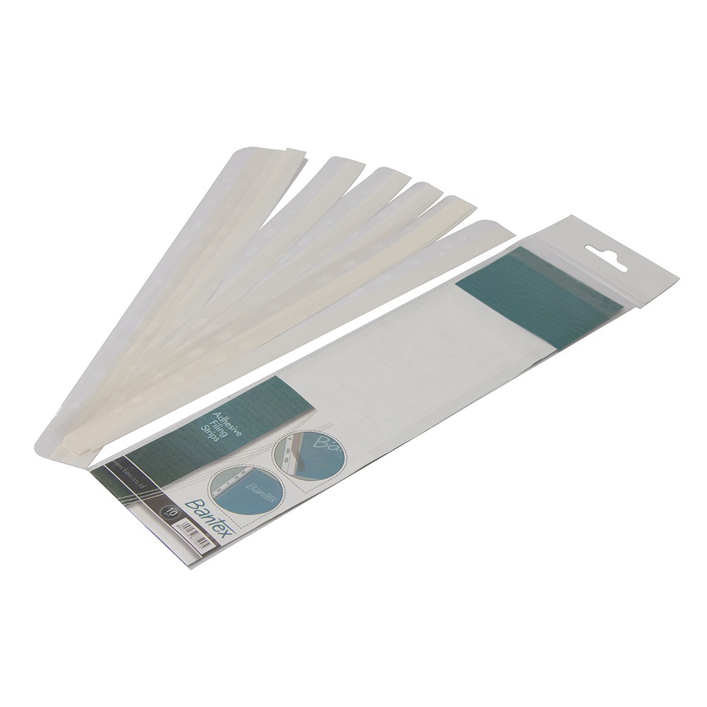

[Artomas] Bantex Adhesive Filing Strips (10 pcs/pack) 8875 00
