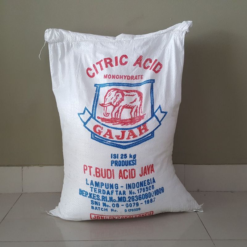 

1kg Citrun Cap Gajah Pembuat Rasa Asam / Pembersih Citric