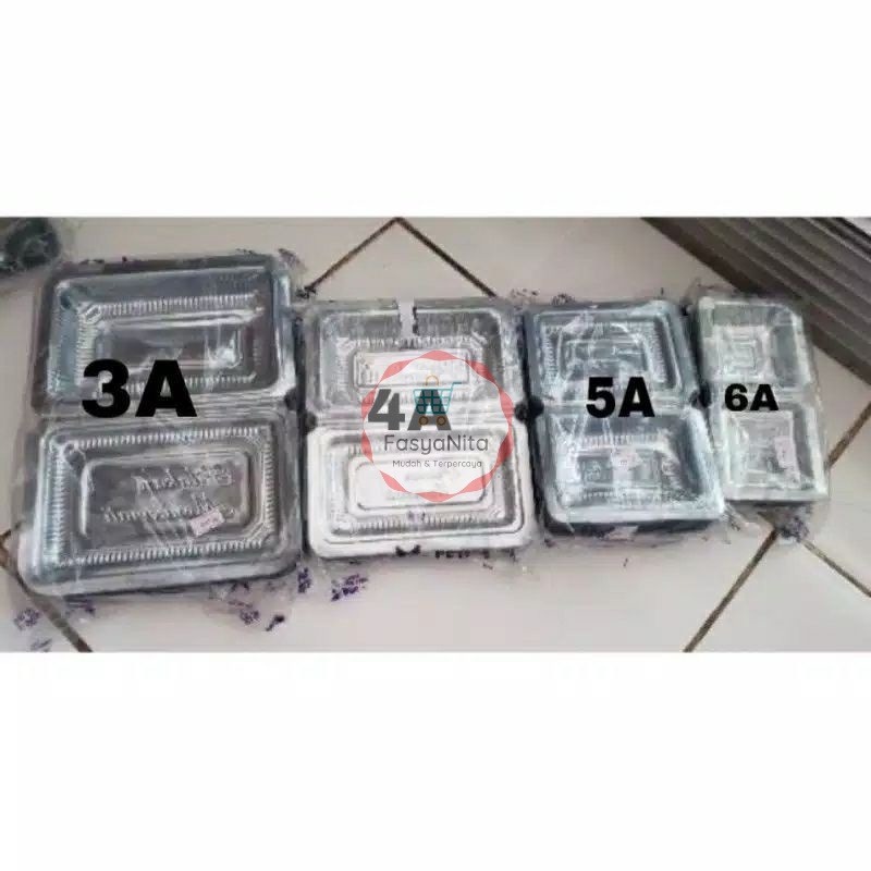 Mika Plastik Tray | BX 6A 5A 3A Sosis Burger Makanan Kue Kecil