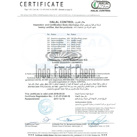 

✨Ready Stok✨ - Abastol - Phosmix Food Grade 500gr- 1.2.23