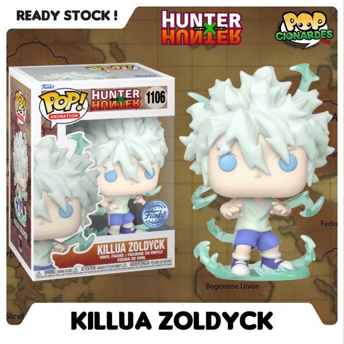 Funko POP Anime - Hunter X Hunter - Killua Zoldyck GodSpeed 1106