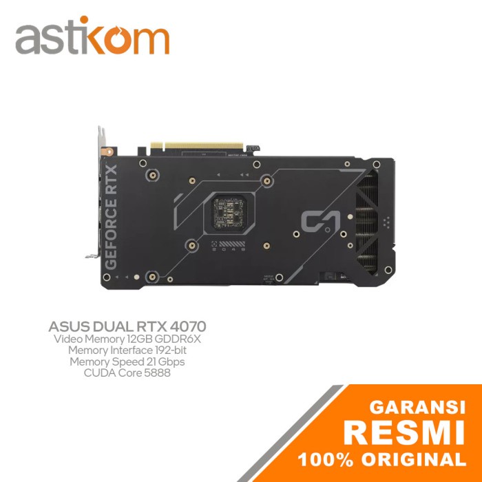 VGA ASUS DUAL GEFORCE RTX 4070 12GB OC GDDR6X