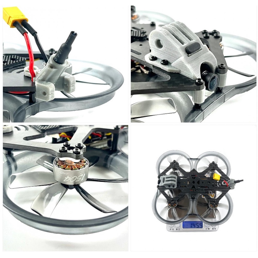 DarwinFPV CineApe 25 Analog Cinematic Whoop FPV Drone PNP No RX