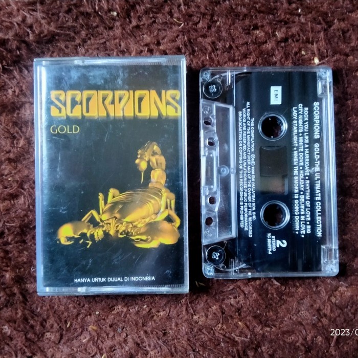 KASET SCORPIONS GOLD ORIGINAL