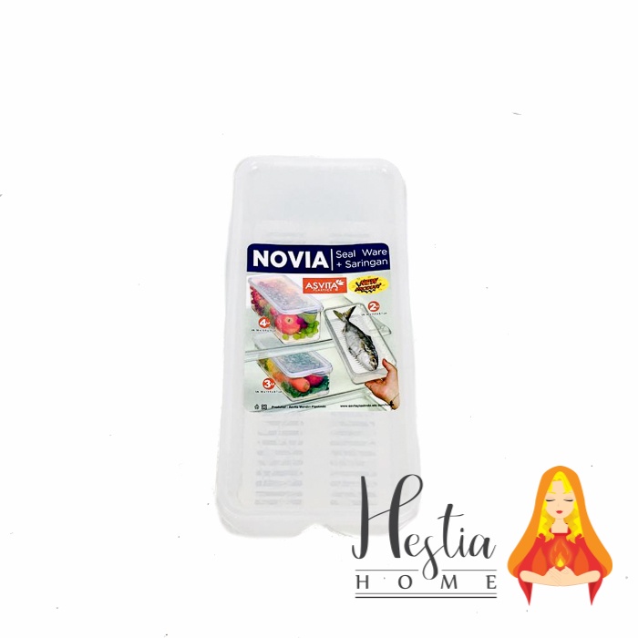 Sealware + Saringan Kotak Penyimpanan Makanan Plastik 3 Liter