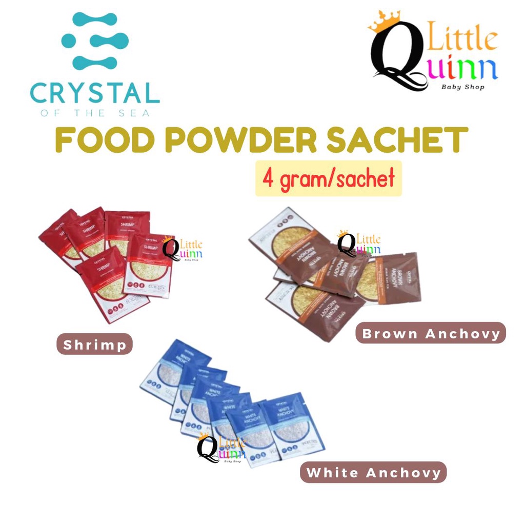Crystal Of The Sea Food Powder Sachets / bubuk Mpasi Sachet