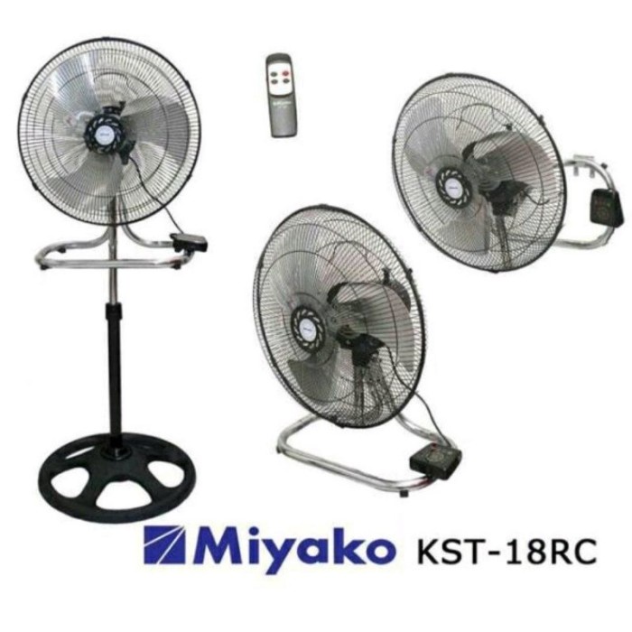 kipas angin 3in1 + remote miyako kst 182 prc