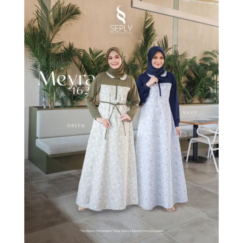 Baju Gamis merk seply meyra 162
