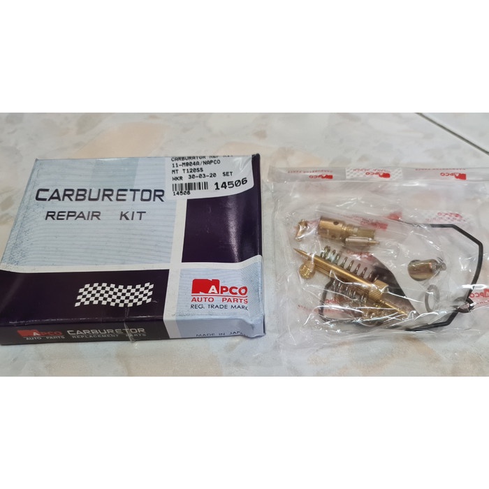 SPAREPART OTOMOTIF- Carburator Repair Kit Mitsubishi T120SS NAPCO Japan -KOMPONEN AKSESORIS